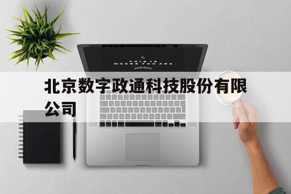 关于北京数字政通科技股份有限公司的信息